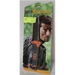 BEAR GRYLLS GERBER SURVIVAL KNIFE