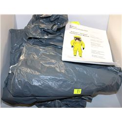 LOT OF 3 DUPONT TYCHEM QC COVERALLS