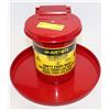Image 1 : JUSTRITE OILY WASTE CAN