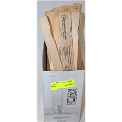 BOX OF PAINT STIR STICKS