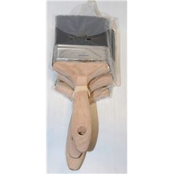 LOT OF THREE 4" WIDE PAINT BRUSHES