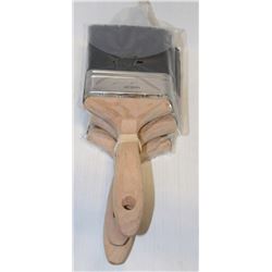 LOT OF THREE 4" WIDE PAINT BRUSHES