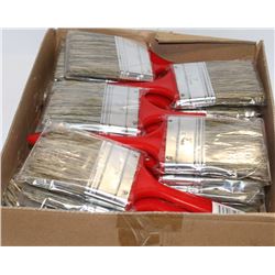 CASE OF INDUSTRIAL GREY BRISTLE 3" PAINT BRUSHES