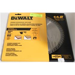 DEWALT PREMIUM WOODWORKING SAW BLADE C4