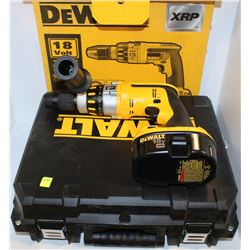 DEWALT XRP 18V HAMMER DRILL WITH CASE CORDLESS