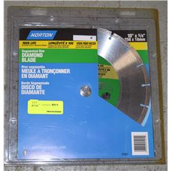 NORTON SEGMENTED RIM DIAMOND BLADE