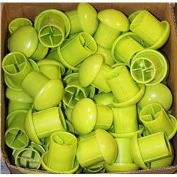 BOX OF MINI REBAR SAFETY END COVERS