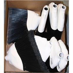 BOX OF 8 EIGHT BROOM HEADS
