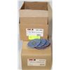 Image 1 : LOT OF THREE 3" TURN ON A/O GRINDING DISCS