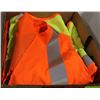 Image 1 : LOT OF 3 HI VIS SAFETY VESTS
