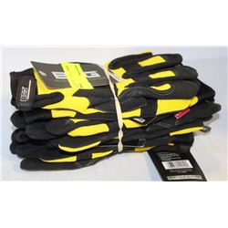 BUNDLE OF BDG HEAVY DUTY PERFORMANCE SZ L GLOVES