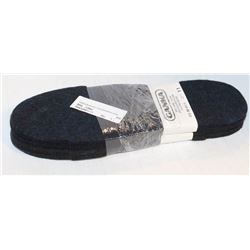 2 PAIRS OF GANKA BLUE FELT POLYESTER INSOLES