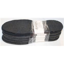 5 PAIRS OF GANKA FELT INSOLES