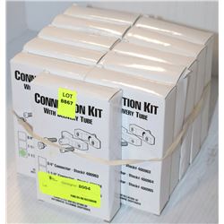 11 CASES OF PIPE CONNECTION KIT WITH DELIVERY TUBE