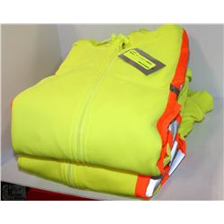 LOT OF 2 CONDOR XL HI VIS SWEATERS