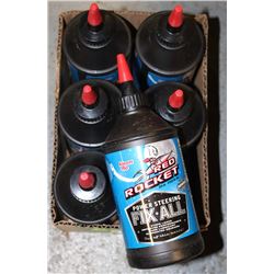 BOX OF RED ROCKET POWER STEERING FIX ALL