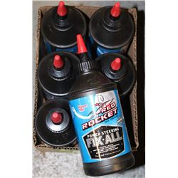 BOX OF RED ROCKET POWER STEERING FIX ALL