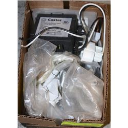 BOX WITH CASTER FLUORESCENT LAMP, ELECTRONIC