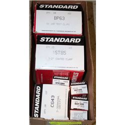 BOX WITH STANDARD ELECTRICAL BUTT CONNECTIONS,