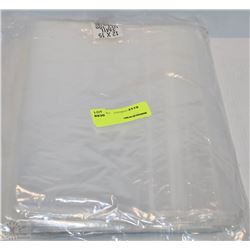 PACK OF 100 12X15 RESEALABLE POLY BAGS
