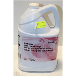 1GAL OF DIVERSEY SOFT PINK HAND SOAP