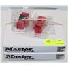 Image 1 : 3 BOXES OF MASTERLOCK GRIP TIGHT CIRCUIT BREAKER
