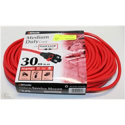WOODS MEDIUM DUTY CORD 30M 14 GAUGE