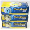 Image 1 : LOT OF 3 ASSORTED SIZE KLEEN GUARD G10 POWDER FREE