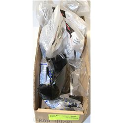 BOX OF ASSORTED SAFETY GLASSES