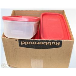 BOX OF 4 RUBBERMAID 5CUP TUPPERWEAR CONTAINERS