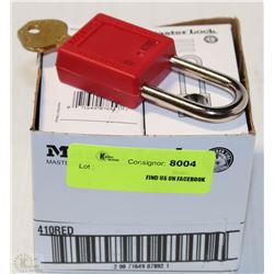 6PK OF MASTERLOCK PADLOCKS