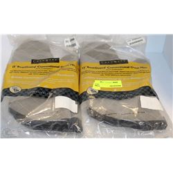 2 PAIR OF CREW WARE 13" BESTGUARD CONVENTIONAL