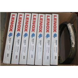 BOX OF LENOX CLASSIC WELDED BAND SAW BLADES