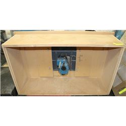 MDF/CAST IRON ROUTER TABLE W/RYOBI R-500 HD ROUTER