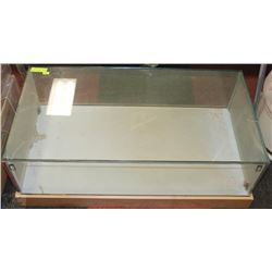 20" X 36" X 12" TALL GLASS MAPLE DISPLAY CASE