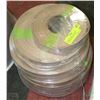 Image 1 : 10 ROLLS OF PRE GLUED REAL WOOD VENEER EDGE TAPE