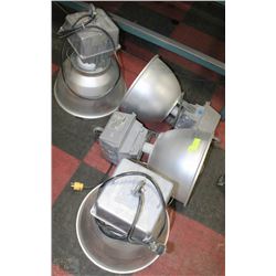 SET OF 4 STADIUM LIGHTS
