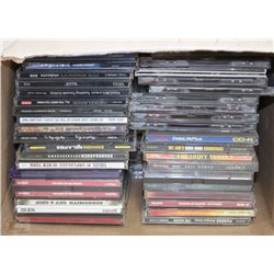 BOX OF ASSORTED CDS