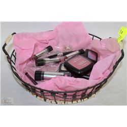 BASKET OF NEW MAKEUP