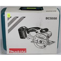 MAKITA BCS550 CORDLESS CIRCULAR SAW