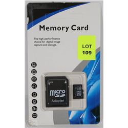 NEW 32GB MICRO SD WITH ADAPTER