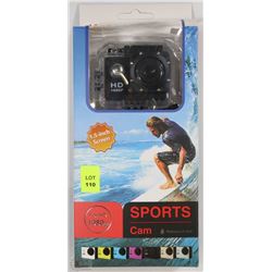 NEW FULL HD 1080P SPORTS ACTION CAM WITH MOUNTS