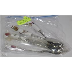 EVESHAM SERVING PIECES INCL CAKE KNIFE ,SALAD SET