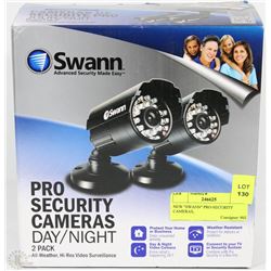 NEW "SWANN" PRO-SECURITY CAMERAS,