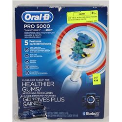NEW ORAL-B PRO 5000 SMARTSERIES RECHARGEABLE TOOTH