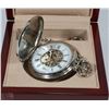 Image 1 : POCKET WATCH IN CASE WITH CHAIN