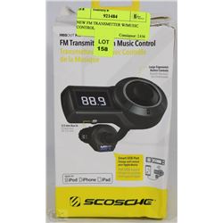 NEW FM TRANSMITTER W/MUSIC CONTROL