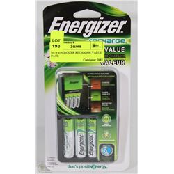 NEW ENERGIZER RECHARGE VALUE PACK