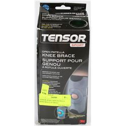 TENSOR SPORT OPEN PATELLA KNEE BRACE SZ SMALL