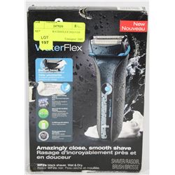 NEW BRAUN WATERFLEX SHAVER